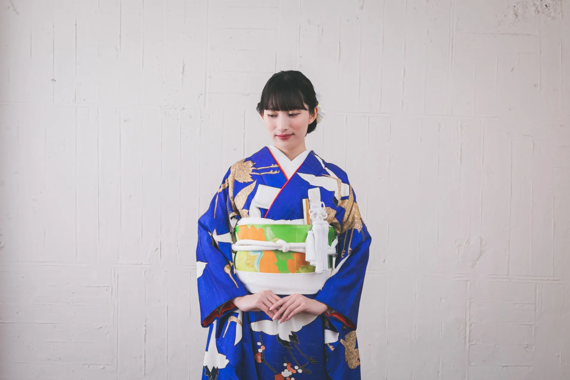 青引き振袖